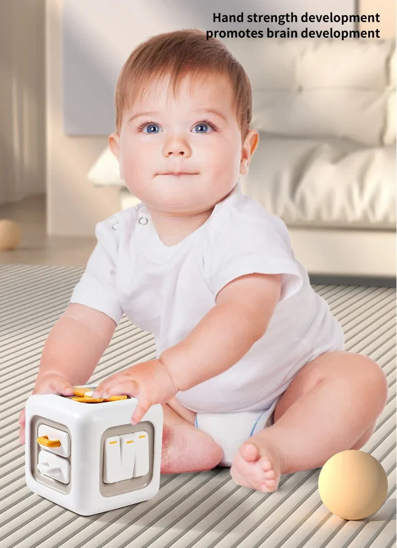 Skill Box™ – Feeling & Humming - Sensory Cube Toy