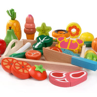Thumbnail for MiniChef – Fun & Creative – Wooden Magnetic Kitchen Play Set