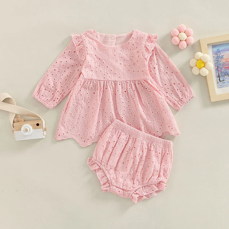 Mini Fashion™ – Colorful & Classic - Girl's Cotton Set