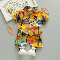 Thumbnail for Mini Fashion™ - Fresh & Cheerful - Flowers Boys Set