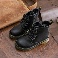 Thumbnail for BlackLine – Strong & Comfortable – Lace-Up Combat Boots