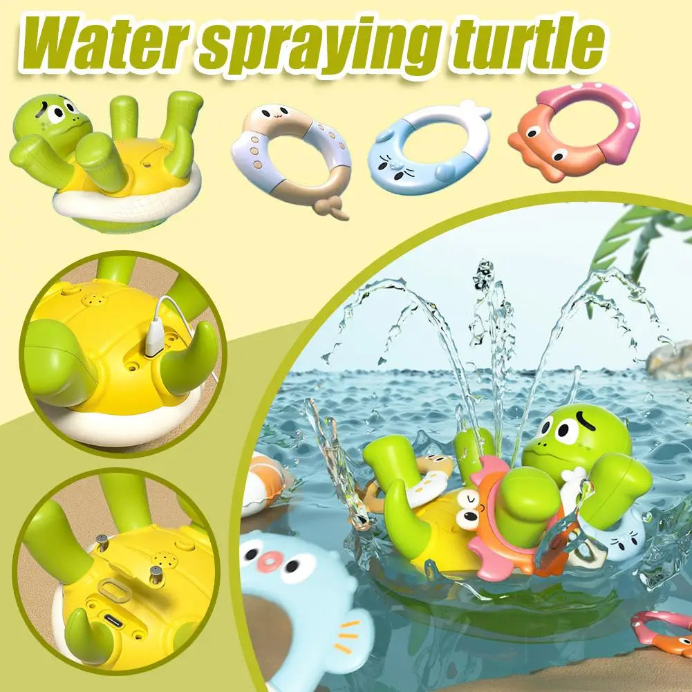 Water Turtle™ – Splash Fun in the Bath - Turtle Fountain