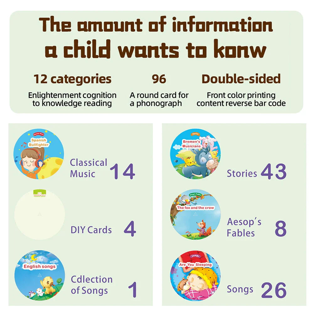 Sound Spinner™ – Stories & Songs - Toy Gramophone