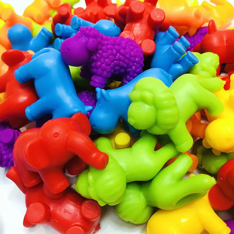 Rainbow Teddy Bears Toys™ - Educational & Creative - Rainbow Counting Bears