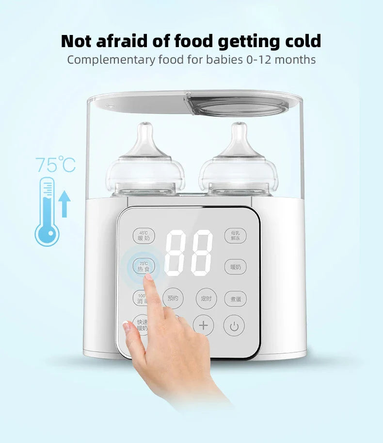 WarmEase - Always Perfectly Warm - Multifunctional 9-in-1 Bottle Warmer