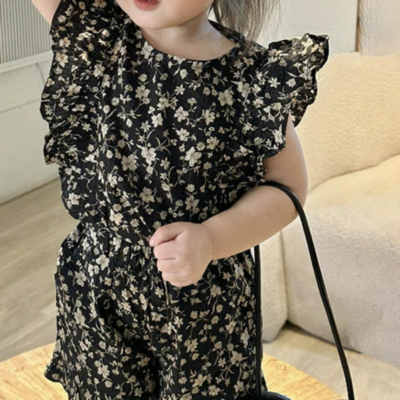 Mini Fashion™ - Floral happiness - Children's dress