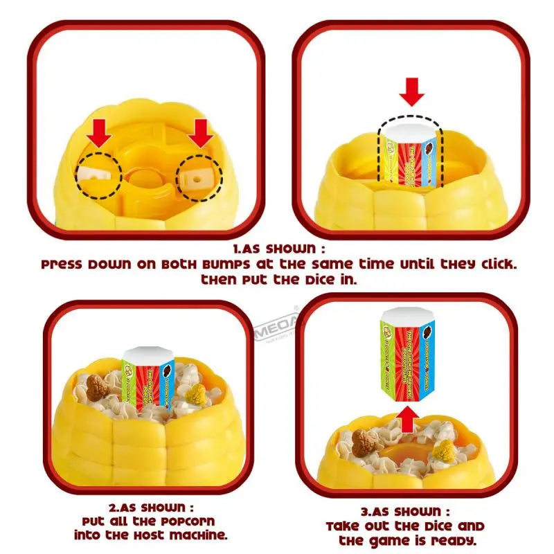 Popcorn Game™ - Popping with Popcorn - Family game