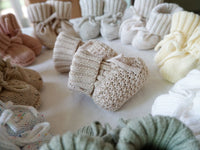 Thumbnail for Mini Fashion™ - Warm & Stylish - Knitted Baby Slippers