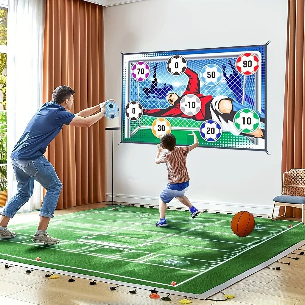 Sticky Soccer™ – Stick & Trap - Soccer Playmat