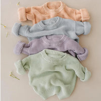 Thumbnail for PureSoft – Classic & Cozy - Solid knit sweater