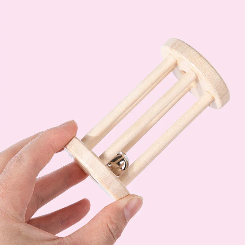 Music Rattle™ – Merry Roller Cage - Wooden Rattle Toys
