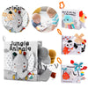 Soft Sensory Book – Feeling & Discovery - Baby Booklet