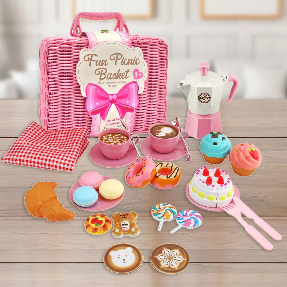 Tea Party Set – Sweet & Chic - Picnic Toy Set