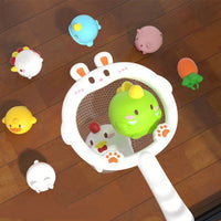 Thumbnail for Squeaky Splash™ – Bath party - Fish net in bath