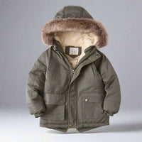 Thumbnail for CozyTrend – Elegant & Warm – Parka Winter Coat with Fur Collar