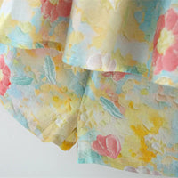 Thumbnail for Mini Fashion™ - Summer Flower Chic - Summer Dress Peony print