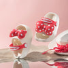 Mini Fashion – Cheerful & Safe - Polka Beach Slippers