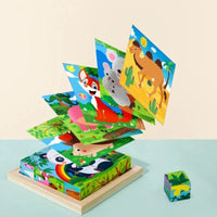 Thumbnail for CubePuzzle – Fun & Educational - 3D Wooden Blocks Puzzle