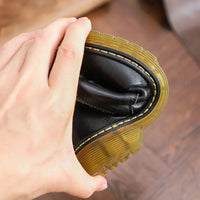 Thumbnail for BlackLine – Strong & Comfortable – Lace-Up Combat Boots