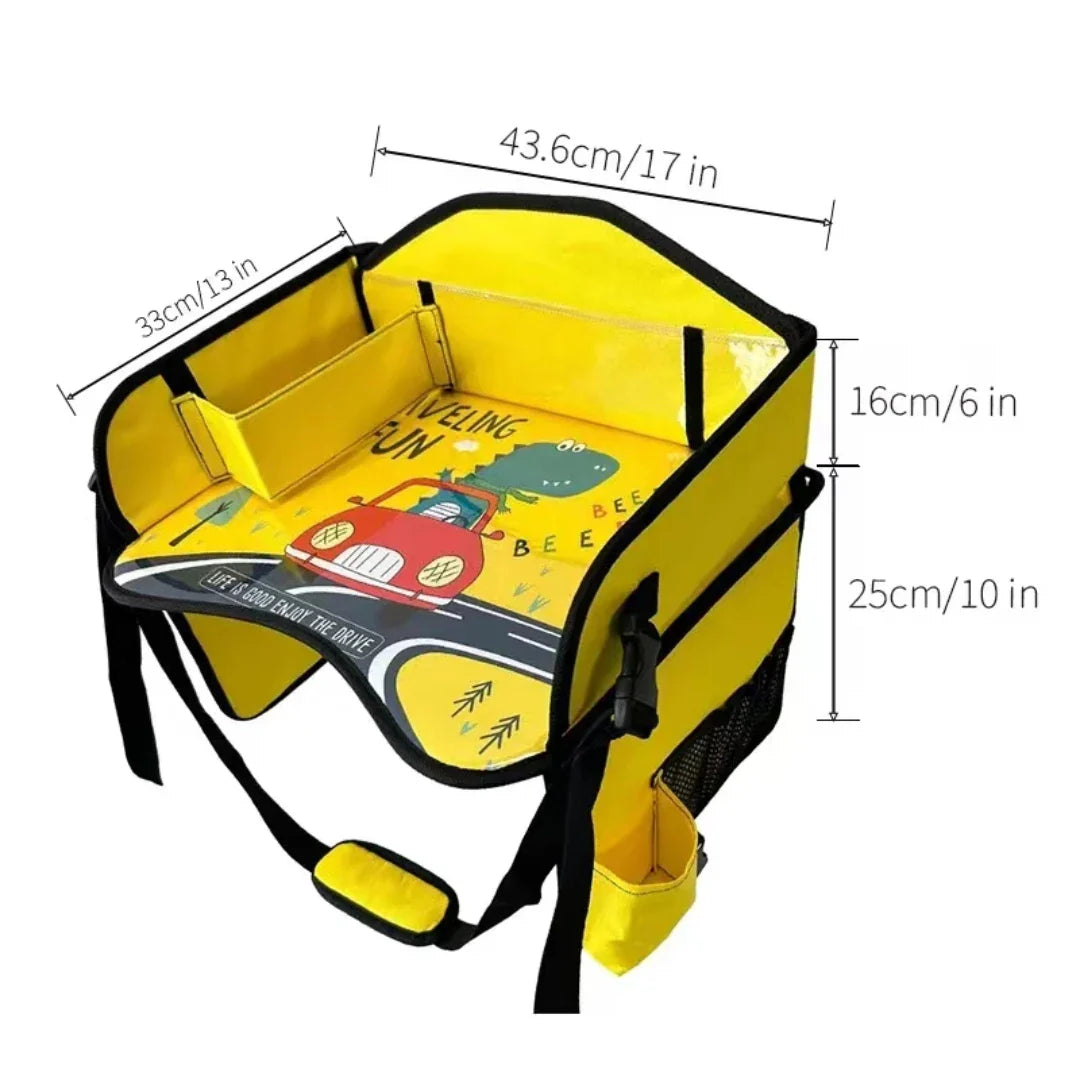 Portable Child Car Seat Table™ - Safe & Comfortable - Portable Child Car Seat Table