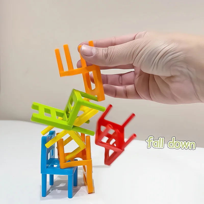 Chair Stack™ - Interactive & Stimulate Creativity - Stacking Chairs Game