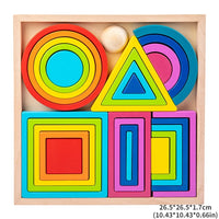 Thumbnail for Woods™ - Colorful Explorations - Rainbow Stacking Toys