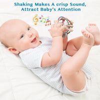 Thumbnail for Sensory Rattle Ball™ – Soft Grab Fun - Baby Silicone Teething Toys