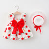 Mini Fashion™ – Sweet & Summery - Fruit Dress (includes FREE straw hat)