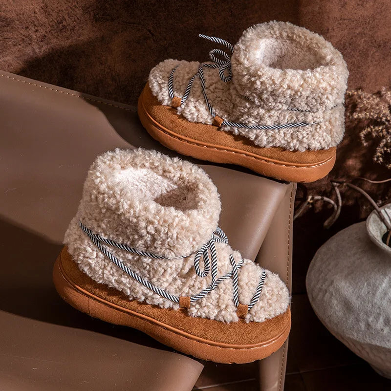 FurStep – Comfortable & Stylish – Winter Boots with Warm Fur Lining