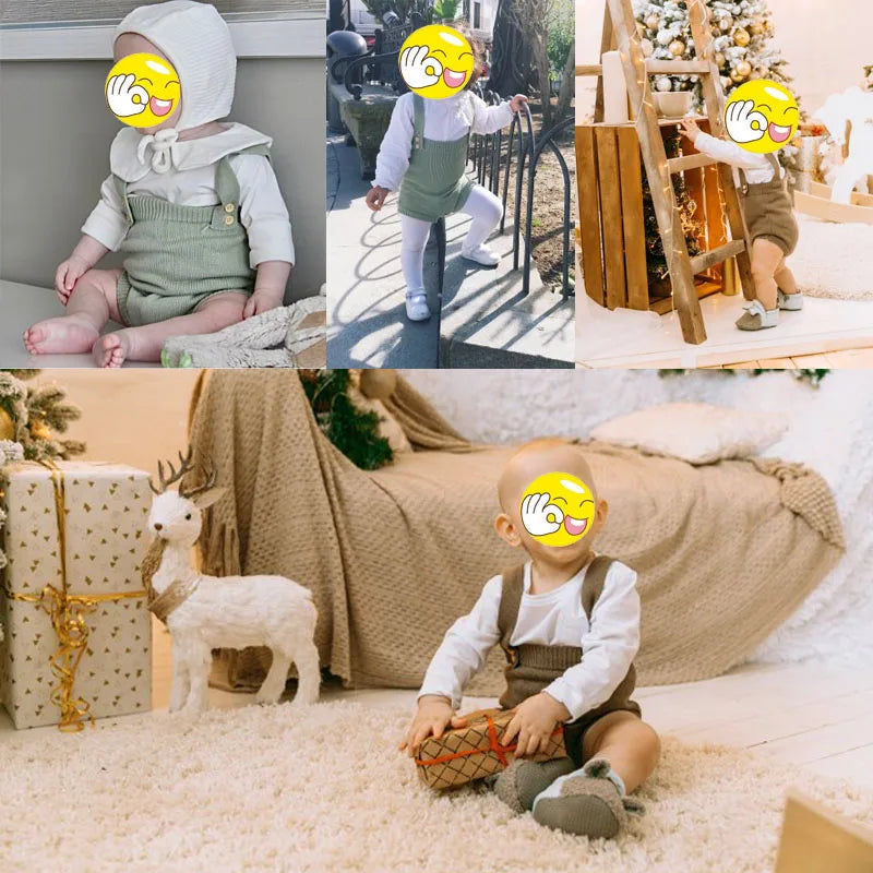 Mini Fashion™ - Cute Knitted Baby Romper