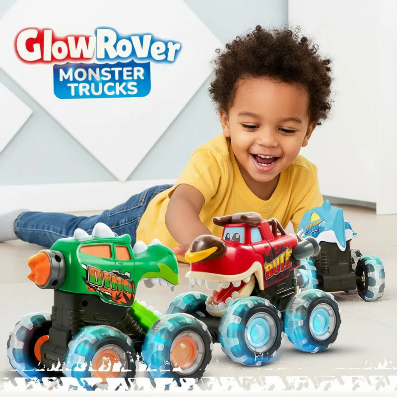 GlowRover – Strong & Shockproof – RC Monster Truck