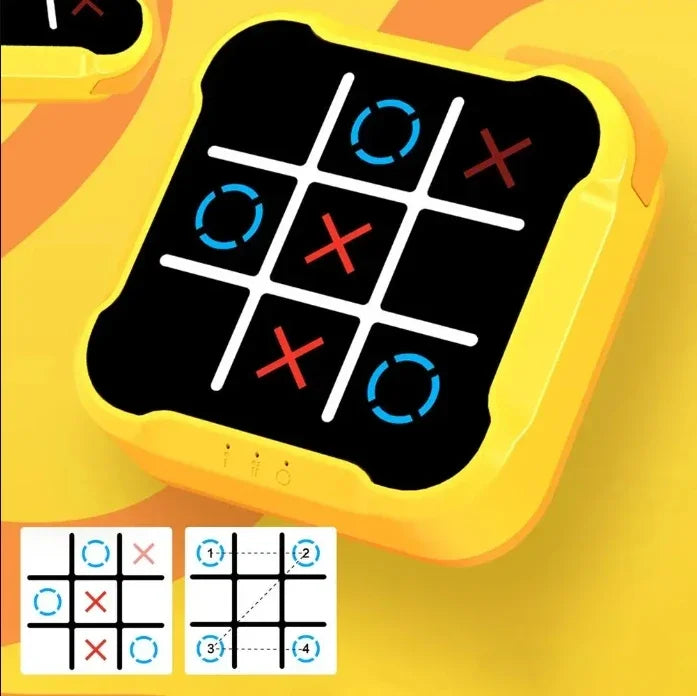 Tic Tac Toe Game™ - Strengthen Memory & Problem Solving Ability - Electronic Butter, Cheese & Eggs