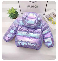 Thumbnail for CuddleCoat  – Thick Padded Jacket with Bear Hood