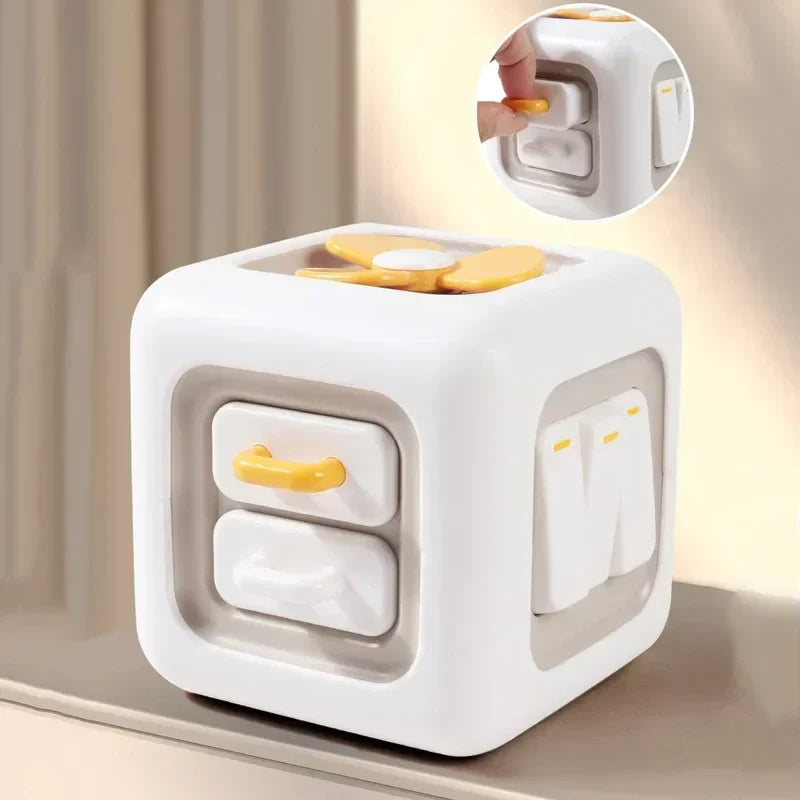 Skill Box™ – Feeling & Humming - Sensory Cube Toy
