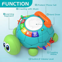 Thumbnail for SmartTurtle – Interactive & Musical - Turtle Toy with Songs