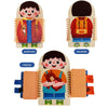Little Helper™ - Button & Zipper - Activity Board