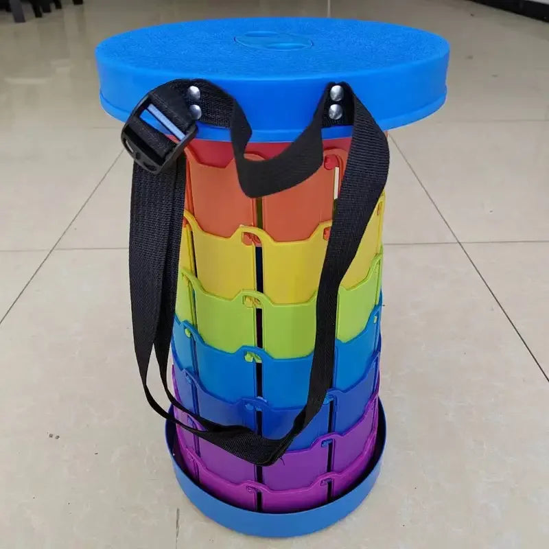 QuickSit - Fast & Sturdy - Colorful Folding Stool