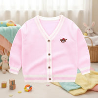 Thumbnail for CozziWear – Warm & Trendy – Knitted Cardigan with Bears