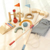 Mini Golfers – Outdoor Fun Beginnings - Wooden Golf Toy Set
