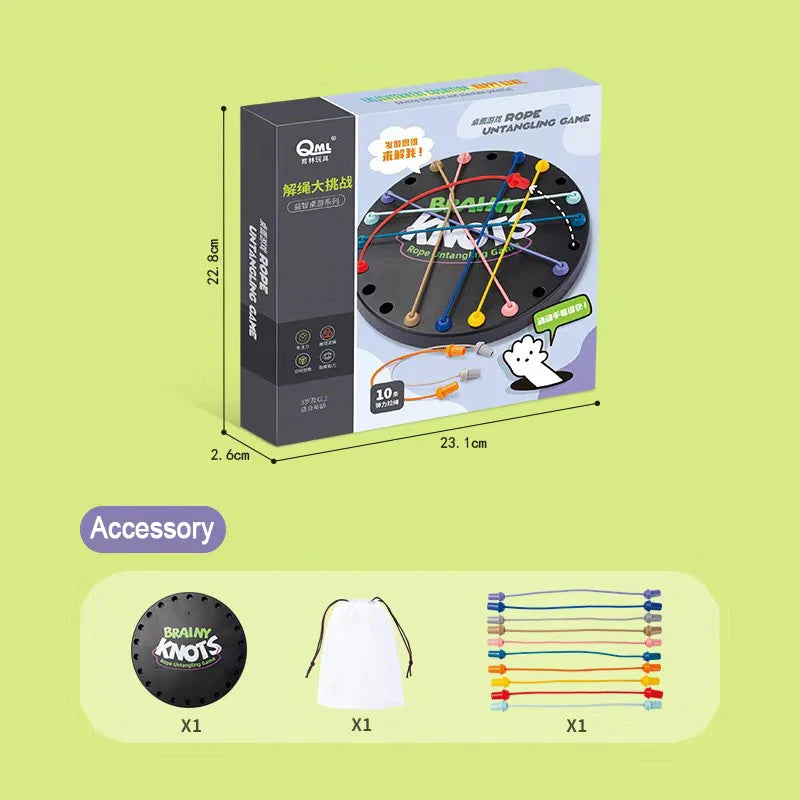 Brainy Knots™ - Twist and Knot - Strategy game