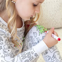 Thumbnail for DIY Pajama Set™ – Color & Dream - Coloring Children's Pajama Set