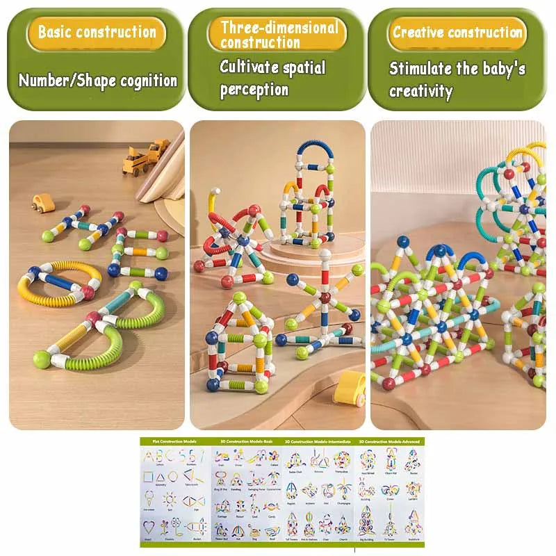 Magnetic Sticks - Endless Building - Flexible Magnetic Sticks