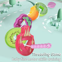 Thumbnail for Fruit Lacing Game™ – Fine motor skills - Fruit Beads Toys
