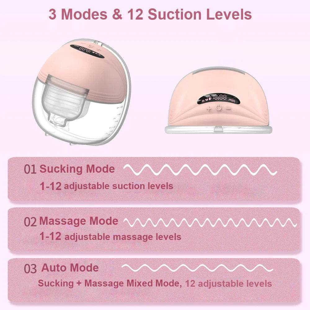 MammaEase – Silent & Safe - Handsfree breast pump