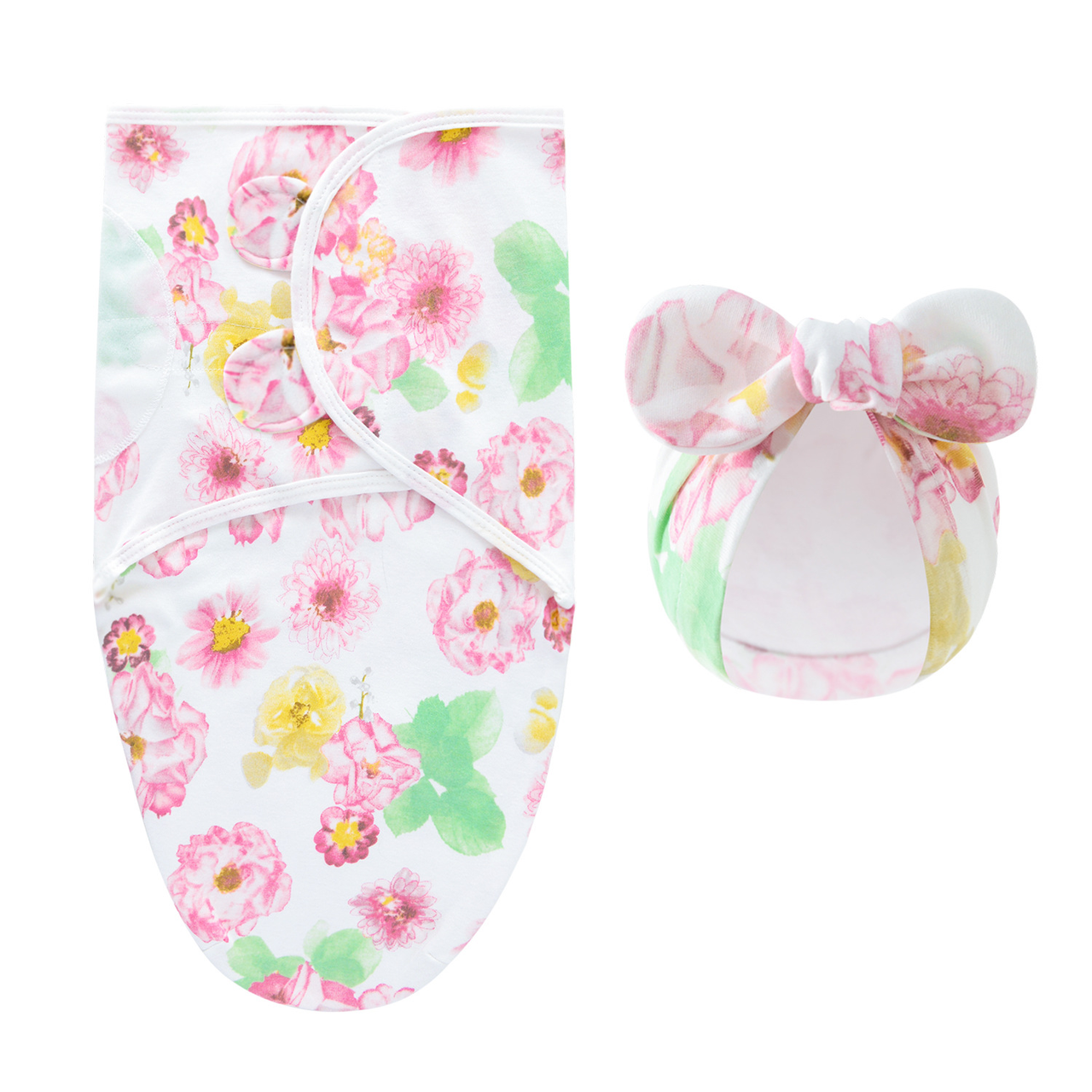 DreamNest – Peace & Comfort – Luxury Swaddle Blanket with Hat