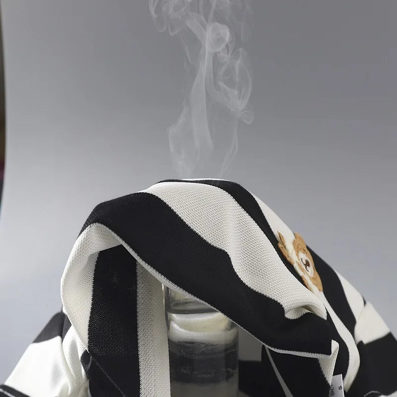 Mini Fashion™ - Stripes Fun - Bomullskjolesett