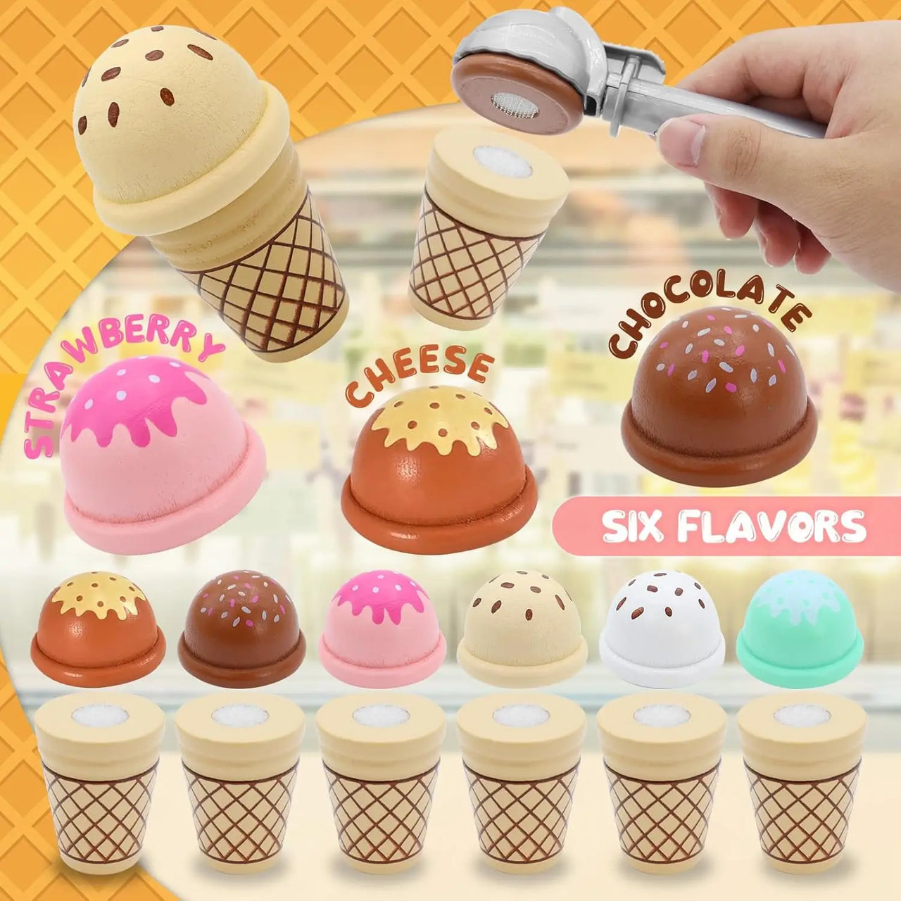Ice Cream Playset™ - Creative & Educational - Ice cream playset