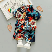 Thumbnail for Mini Fashion™ - Fresh & Cheerful - Flowers Boys Set
