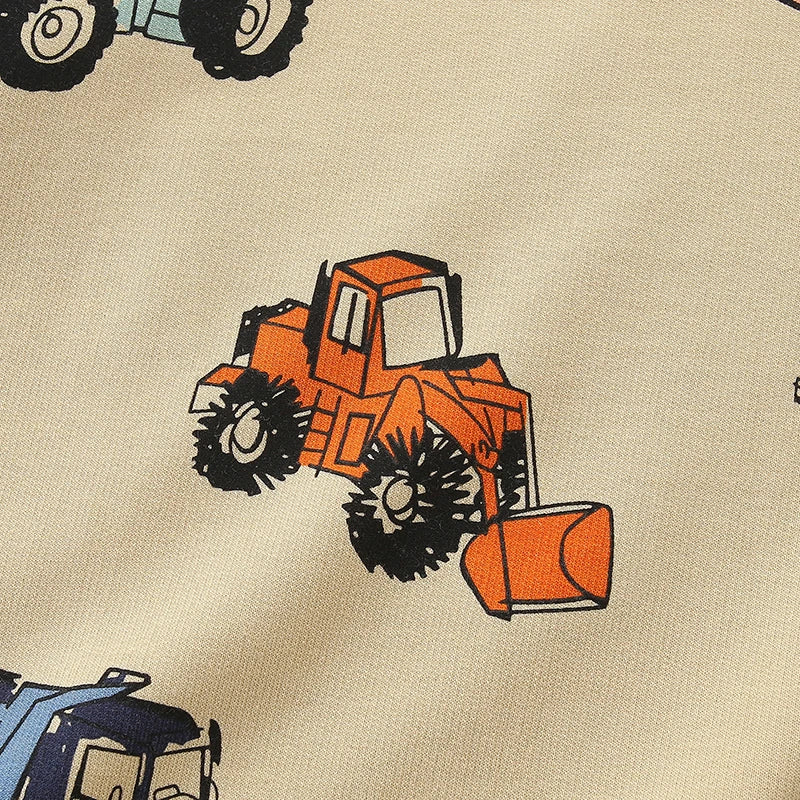 TruckTales – Soft & Warm - Sweater with Colorful Construction Vehicles