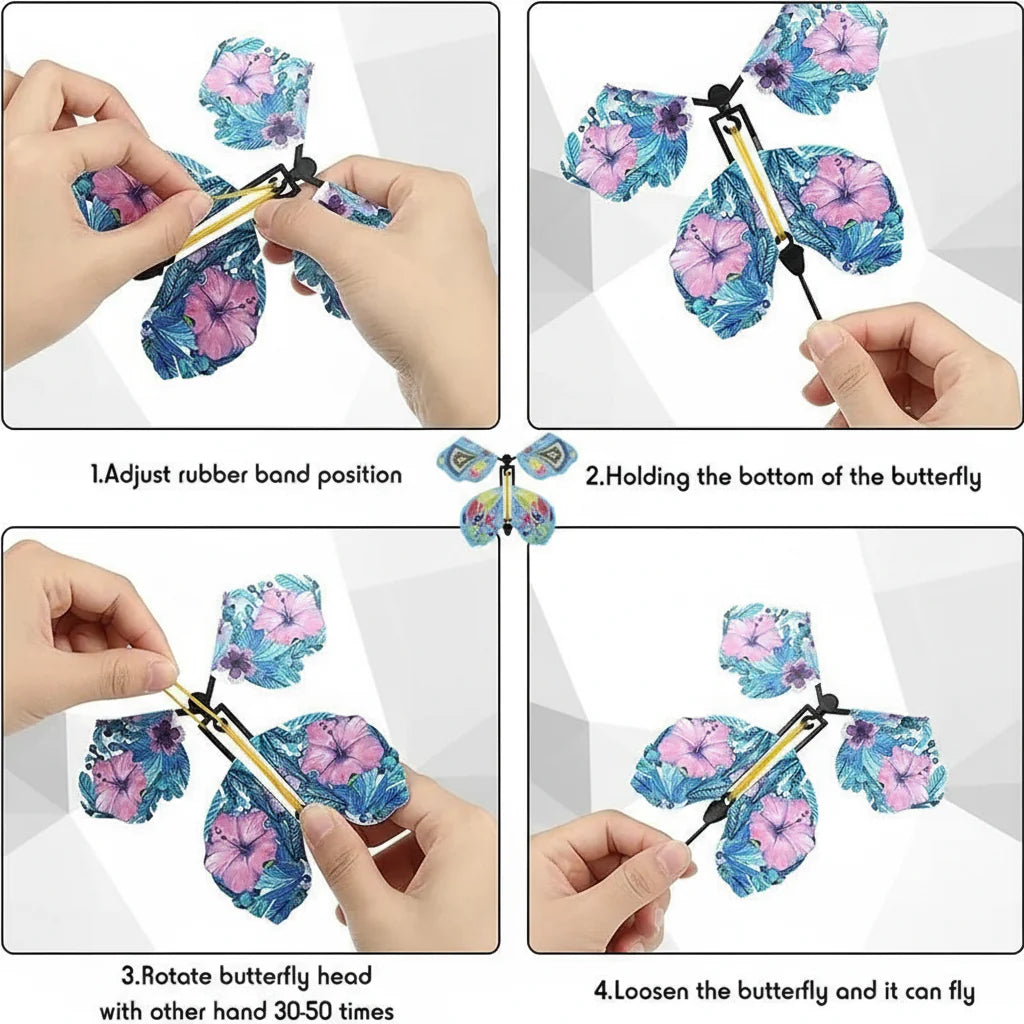 SkyCharm – Light & Charming – Butterfly Surprise Toy